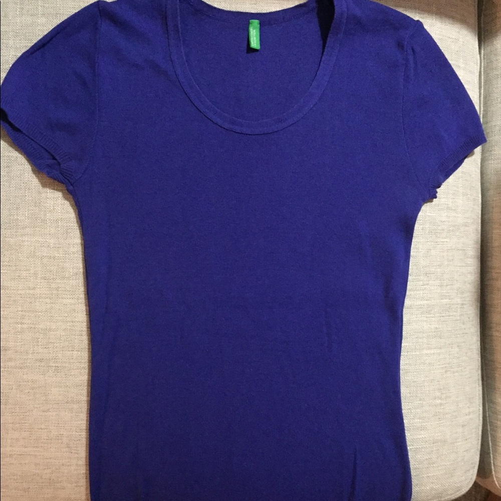 Periwinkle United Colors of Benetton T-shirt